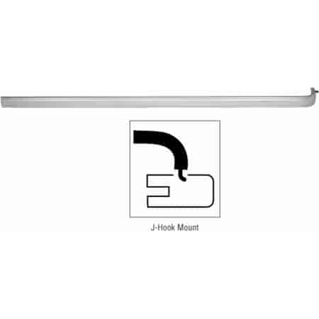 - CRL Satin Aluminum Extruded Push Bar for 48
