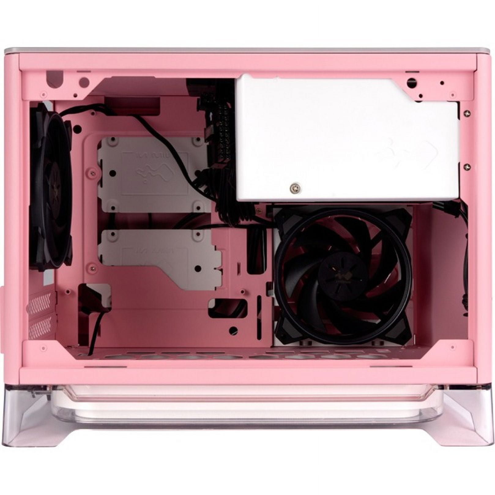 In-Win A1 PLUS PINK Mini-ITX Tower with Integrated ARGB Lighting