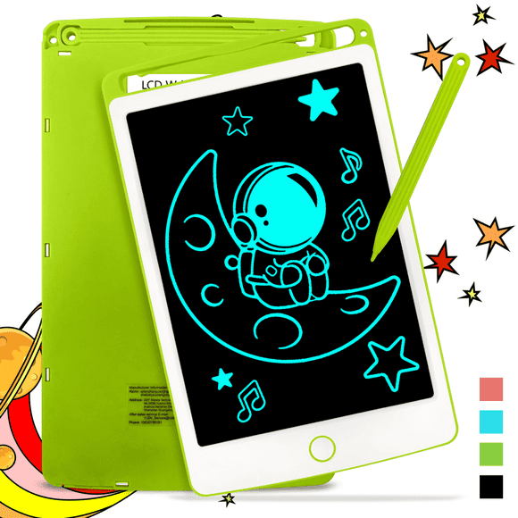 DEBGFS 8.5 Inch LCD Writing Tablet Pressure Sensitive Drawing Pad Pink,green