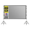 thumbnail image 1 of With Stand Metal Telescopic Tube With Carry Bag Grey Anti-Light 84 100 120 Inch For Home Theater Outdoor Projector Screen ,Easy to Use, 1 of 4