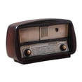 thumbnail image 4 of Decoración de mesa con adorno de radio vintage, escultura decorativa, obra de arte, modelo de radio, estatua de resina para gabinete del hogar, 4 of 7