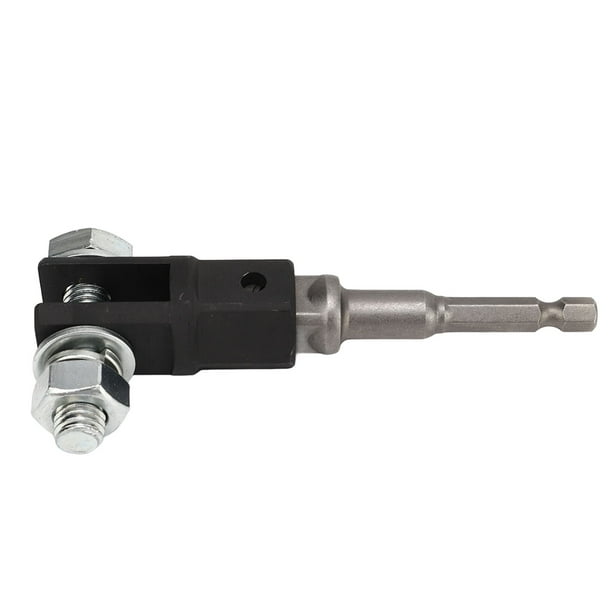 Adaptador de Gato de Tijera, Adaptador de Tornillo de Tijera Duradera de ImpactO Resistente A Las Sesiones Pesadas 1/2 Pulgadas de Acero de Vanadio para Tisas de Doble Agujeros.