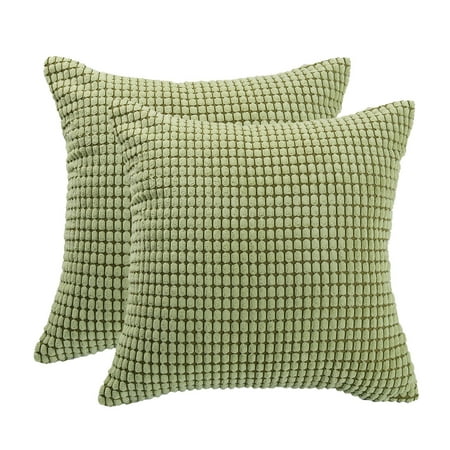 Cushion Cover Stripe Decoration Throw Pillow Case 26 X 26 Inch