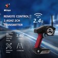 thumbnail image 1 of Wltoys Power Radio Control 2.4GHz 2CH Transmitter for A959-B A979-B RC Car RC Accessories, 1 of 7