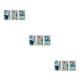 thumbnail image 1 of Monstrate 3 Pieces Luminous Sticker Glowing Wallpapers PVC World Kindergarten Decals Animal Self-adhesive Pasters Underwater Marine Type1 NO1, 1 of 6