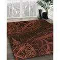 thumbnail image 2 of Ahgly Company Indoor Rectangle Patterned Blood Night Red Area Rugs, 6' x 9', 2 of 6