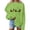 Mint Green, variant on purcolt Black Cats on Pumpkin Sweatshirt Halloween Sweatshirts for Women Fall Pumpkin Face Tee Lightweight Pullover Tops