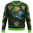 thumbnail image 4 of Sudadera y top 3D Otoño Patrón sin costuras de Majoras Mask Leyenda de Zelda Suéter feo de Navidad Regalo Jersey de Papá Noel para hombre, 4 of 5