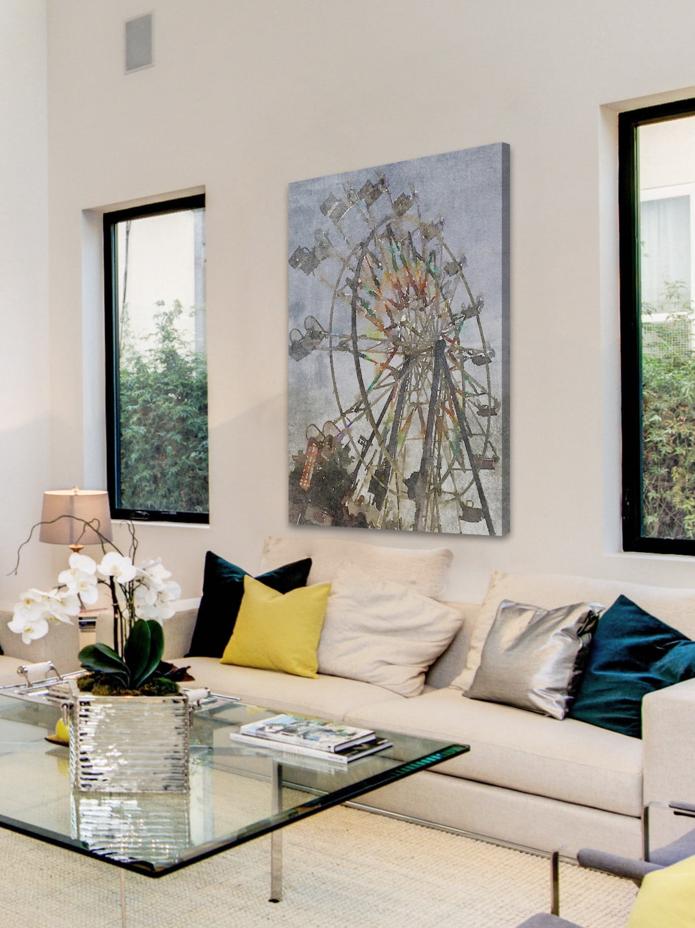 "Sensations" Painting Print on Wrapped Canvas