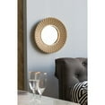 thumbnail image 2 of A&B Home Round Wall Mirror 19" Gold Circle Wall Mounted Mirror for Bathroom Bedroom Living Room Washroom, 2 of 2