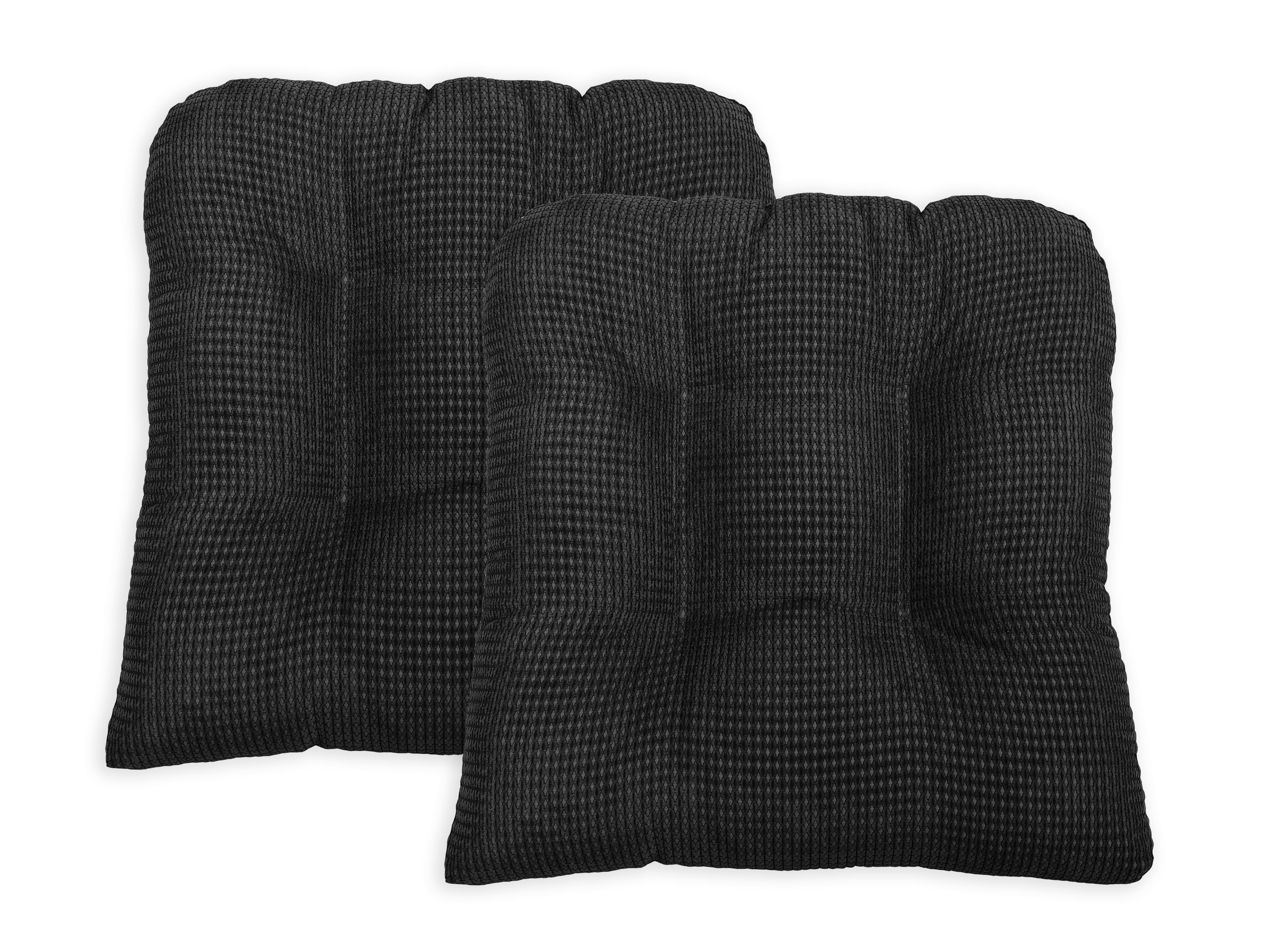 Tyler Chair Pad Seat Cushion Non-Skid Backing Set of 2 Memory Foam Arlee 