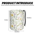 thumbnail image 3 of Naloa Watercolor Floral A Car Trash Can Garbage Car Accessories Trash Can Car Waste Bin for for Driver and Passenger Any Vehicle, 3 of 7