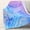 Blue Tie Dye Blanket, variant on Tie Dye Throw Blanket, Lightweight Soft Fuzzy Throw Blanket for Girls Kids Women, Tie Dye Gifts for Girls,50X60 Inches Flannel Microfiber Bed Sofa Couch Chair Colorful Rainbow Blanket