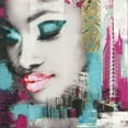 thumbnail image 3 of Pax 20x20 Black Modern Framed Museum Art Print Titled - FACES NEW YORK, 3 of 5