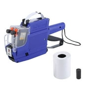 Price Tag Gun MX-6600 Dual-Line 10-Digit Labeler With 5 Volume Printing Paper