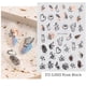 thumbnail image 1 of Teissuly Strap Adhesive Nail Stickers Mixed Nail Stickers Of Nail Stickers Nail Art Delicate Decorative Stickers Teissuly WER202401270749, 1 of 2