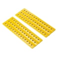 thumbnail image 2 of Licencia de Recuperación de Arena de Aleación Hugo 2 piezas 1:4 para Axial SCX10 CC01 Amarillo Placa antideslizante, 2 of 7