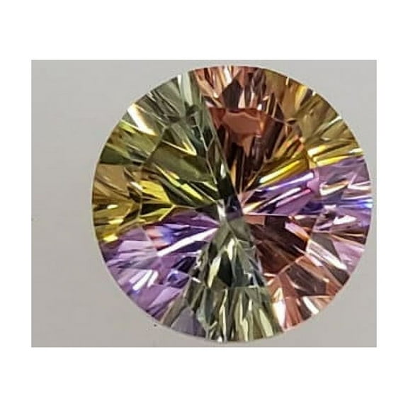 Round Multicolor Lucky stone Lab grown Assorted Sizes and Cuttings