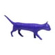 thumbnail image 4 of Estatua de gato de resina, figura decorativa artesanal moderna, pieza central coleccionable, regalo Azul, 4 of 9