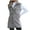 Black, variant on Clearance LYXSSBYX Puffer Vest for Women Clearance Women Solid Color Lapel Warm Plush Sleeveless Long Loose Casual Coat