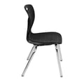 thumbnail image 5 of Regency Kee 48" Square Height Adjustable Mobile  Classroom Table - Beige & 4 Andy 18-in Stack Chairs- Black, 5 of 6