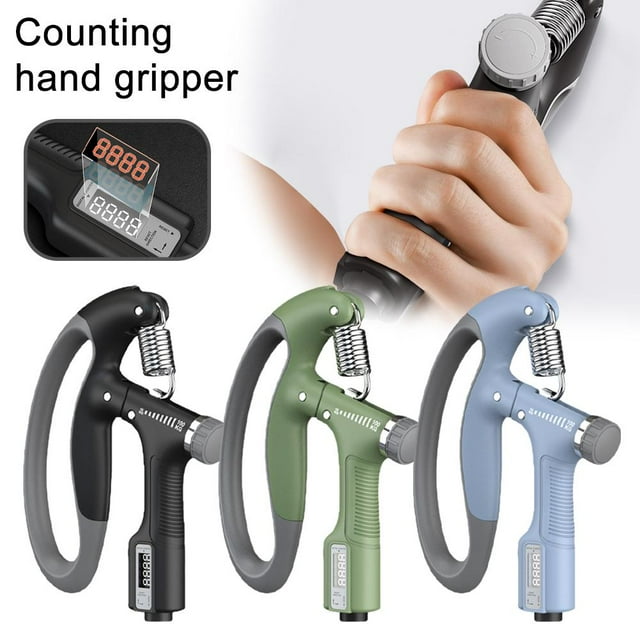 PFDDRW Counting hand gripper Adjustbale Hand Gripper Exercise Equipment