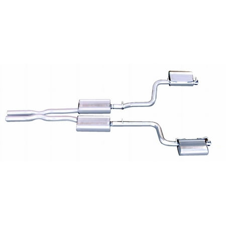 Cat-Back Dual Exhaust System, Stainless Fits select: 2009-2012 DODGE CHALLENGER SRT-8, 2008 DODGE CHALLENGER