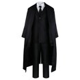 thumbnail image 2 of Disfraz de Anime Dazai Osamu para hombre, uniforme de Cosplay, peluca, sombrero, guantes, chaqueta, pantalones, traje de Cosplay, ropa de uso diario para fiesta de Halloween, 2 of 5