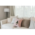 thumbnail image 2 of 26" x 26" Simply Daisy Crazy Christmas Polyester Accent Pillow, Pink (1 Count), 2 of 4