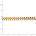 thumbnail image 5 of Real 14kt Yellow Gold 6.75mm Semi-Solid Miami Cuban Chain; 20 inch; Lobster Clasp; for Adults and Teens; for Women and Men, 5 of 5