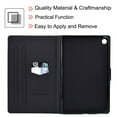 thumbnail image 6 of Allytech Case for Lenovo Tab M10 Plus (2020 2nd Gen) TB-X606F/ TB-X606X 10.3", Multiple Angle Stand Card Slots Cover with Auto Sleep/Wake for Lenovo Tab M10 Plus 10.3 inch FHD, Water Droplets, 6 of 6