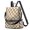 Orange and White Checkered Pattern, variant on Yellow and White Checkered Pattern Fashion Backpack, Fashion Handbag Backpack with Side Bottle Pockets & Convertible Strap, Multi Pockets Gifts for Women Casual Use