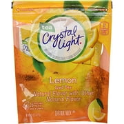 Crystal Light Ice Tea, Natural Lemon, 32 Count 2 Pack of 16ct,64 Quarts