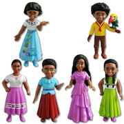 Encanto Doll FiguresThe Madrigal Family 6-pack Set Magic House Model Decorations Children Girl BoysToys Gift KS7
