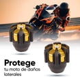 thumbnail image 4 of Slider de aluminio universales para motocicleta amarillo G2799 Kinlley amarillo, 4 of 4