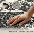 thumbnail image 6 of ODIKA 8'x10' Washable Area Rug Non-Shedding, Easy Care, Foyer Center Boho Symmetrical Motif Decorative Entryway Beige for King Size Bedroom Under Bed, Master Suite, 6 of 7