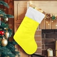 thumbnail image 5 of GZHJMY Christmas Stocking, Personalized Solid Color Large Candy Stocking Hanging Gift, 2 PCS Xmas Stockings Decoration for Family Holiday Party Ornaments Decor Fireplace, 5 of 7