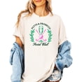 thumbnail image 2 of Putts and Pros Social Club Golf Shirt for Women Girly Golfing & Wine Lover T-Shirt for Golfer Ivory Shirt Adult X-Large, 2 of 4