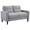 Grey, variant on Bowen Upholstered Track Arm Tufted Loveseat Grey