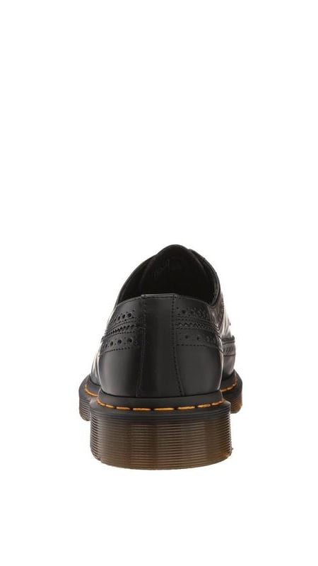 Dr Martens 3989 Felix Unisex 5 Eyelet Vegan Brogue Shoes in Black 