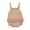 Beige, variant on Sngxgn Baby Bodysuit for Girls Boys Long Sleeve Sleepers(Khaki,80)