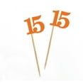 thumbnail image 3 of Darling Souvenir, Quinceanera 15th Birthday Cupcake Toppers, Dessert Decorations - Pack Of 20, 3 of 3