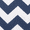 Navy, variant on Chevron 1" Navy and White Poly Cotton 60 Inch Wide Fabric By the Yard