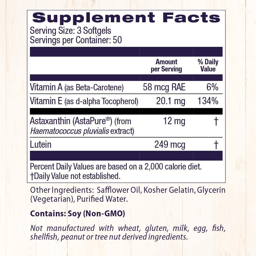 Healthy Origins Astaxanthin 4 mg - 150 Softgels