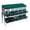 Green (with bracket legs), variant on Chicken Nesting Box, 8/10 Compartments Nesting Boxes for Chickens, Chicken Laying Boxes with Metal Leg, Roll Away Nesting Box for Chickens Laying Egg with Lid Cover to Protect Eggs