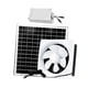 thumbnail image 4 of Extractor de aire solar de 12 V para taller, sótano y baño. 6 pulgadas, 4 of 9