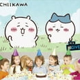 thumbnail image 2 of Chiikawa school Taspestry Wall Decor Birthday Banner Backdrop Background Party Supplies Poster Fans, 2 of 6