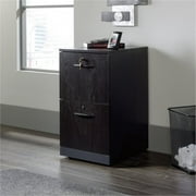 Bowery Hill 2 Drawer Mobile Pedestal Hanging File Cabinet with Lock, in Bourbon Oak