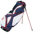 thumbnail image 1 of PowerBilt Golf Dunes Sac à Support Léger à Double Sangle USA Rouge/blanc/bleu, 1 of 3