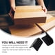 thumbnail image 3 of 100 protectores de esquinas de plástico con diseño estructural. Suministros para envíos., 3 of 7